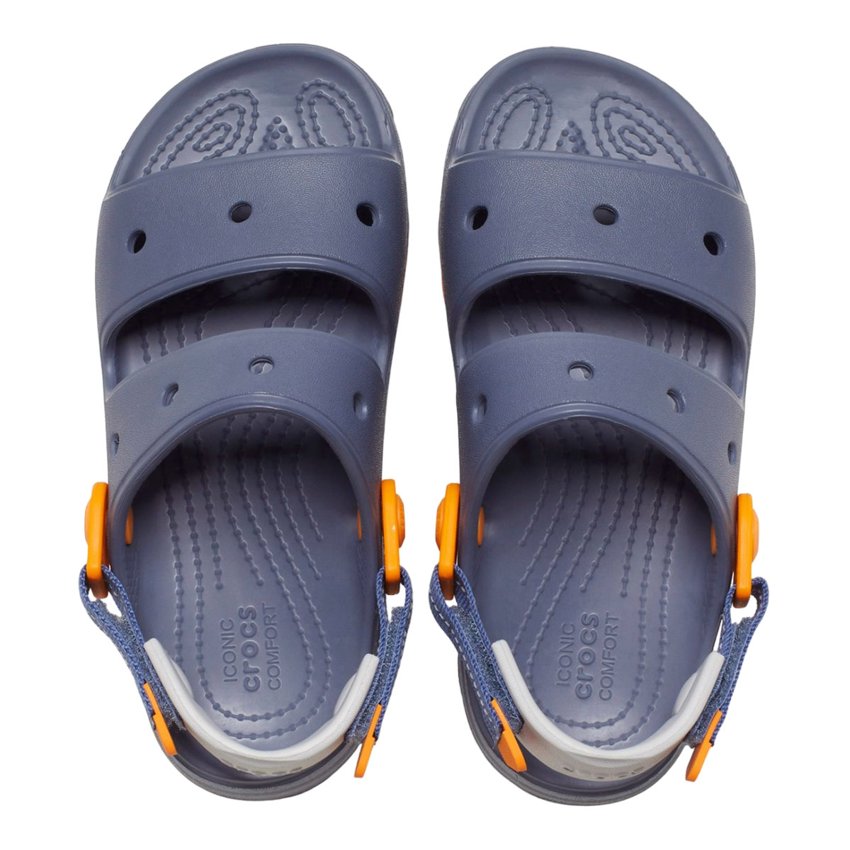 Crocs All-Terrain children&#39;s sandal slipper 207707-4EA blue storm