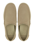 Crocs scarpa mocassino da uomo Santa Cruz Clean Cut Loafer 202972-2U6 khaki