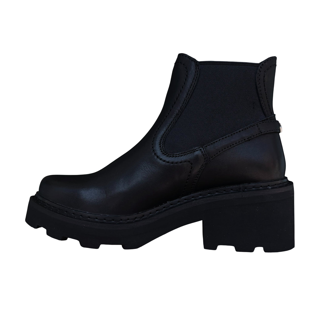 Cult Stivale Donna Grace Beatle Leather Nero CLW456300 - Vista Laterale Interno