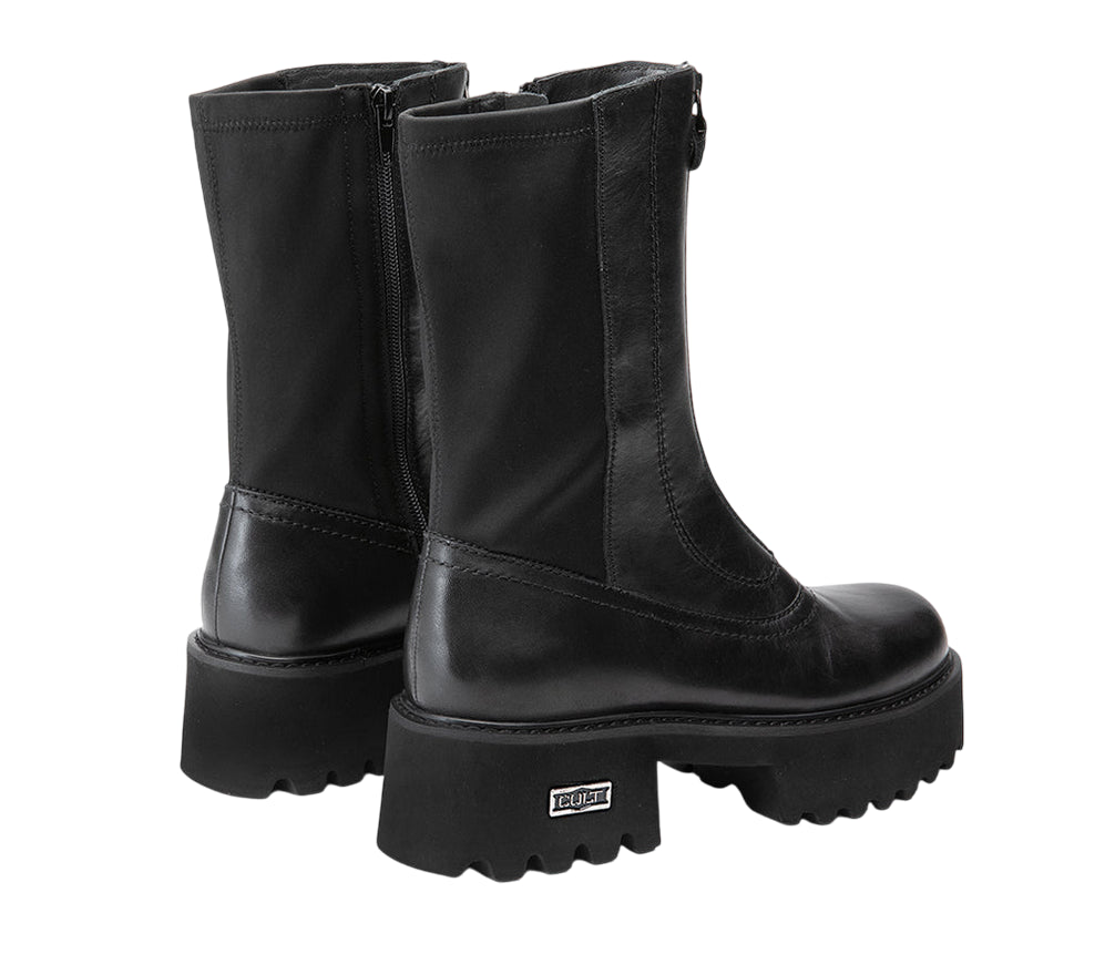 Cult Stivaletto con zip e gambale elastico Cher CLW455900 nero - tallone