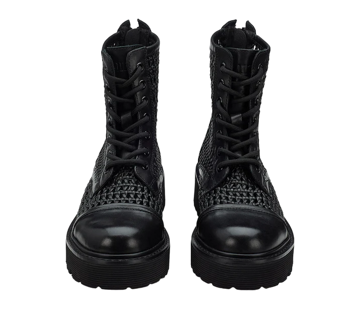 Cult women&#39;s combat boots Slash 4218 Mid black