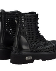 Cult women's combat boots Slash 4218 Mid black