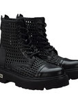Cult women's combat boots Slash 4218 Mid black