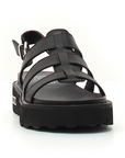 Cult Ziggy 3137 black leather women's sandal