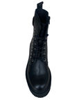 Cult stivaletto da donna con borchie e fiocco Slash 4349 nero