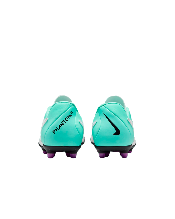 Nike football boot for children and boys Phantom GX Club FG/MG DD9564-300 turquoise black fuchsia