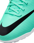 Nike boys' soccer shoe Vapor 15 Club TF DJ5956-300 turquoise fuchsia black
