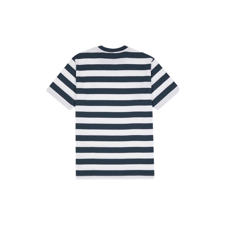 Dickies Rivergrove DK0A4Y8YAF01 blue striped men&#39;s short sleeve shirt