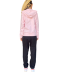 Dimensione Dance women's tracksuit with hood 24EDD71737/E pink-black