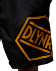 Dolly Noire swimsuit boxer Logo Swimshorts ww426-wc-02 black-orange