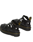 Dr. Martens women's leather sandal with Blaire strap 24235001 black hydro 
