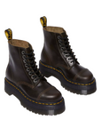 Dr. Martens stivale con zeppa e cerniera da donna Sinclair31993302 tortora scuro