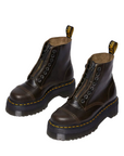 Dr. Martens stivale con zeppa e cerniera da donna Sinclair31993302 tortora scuro