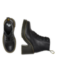 Dr. Martens stivale da donna in pelle con tacco Jesy 27613001 nero