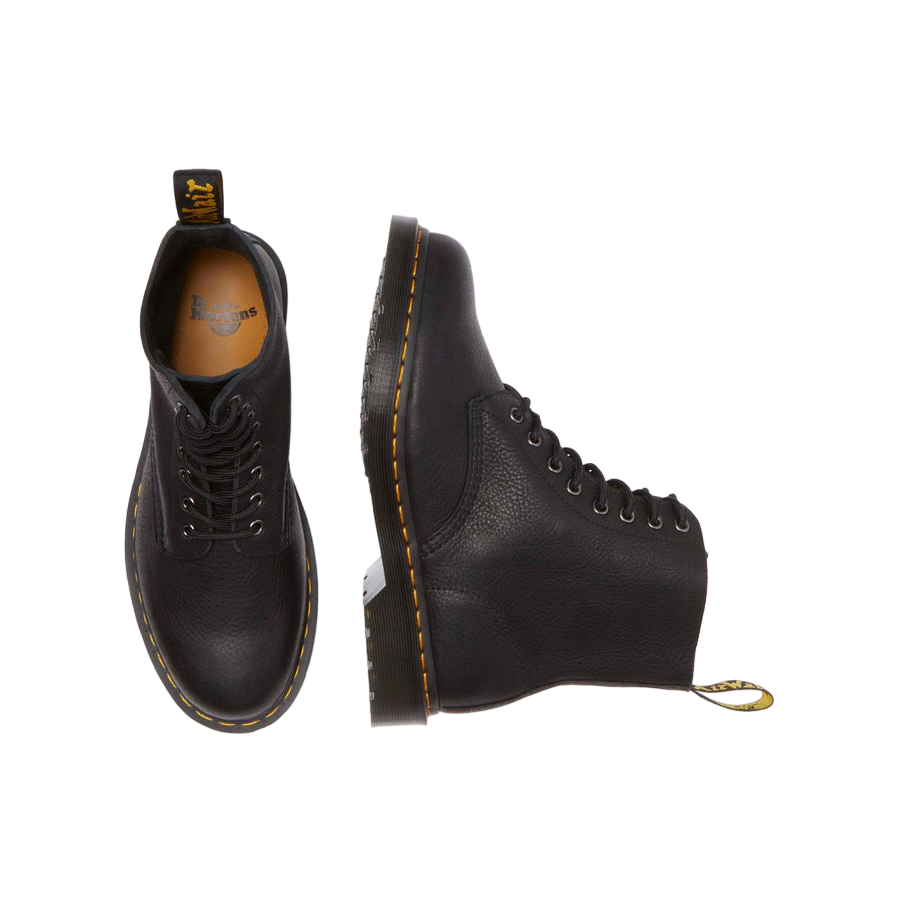 Dr.Martens stivaletto da uomo con laccio in morbida pelle Ambassador 1460 Pascal 31981001 nero