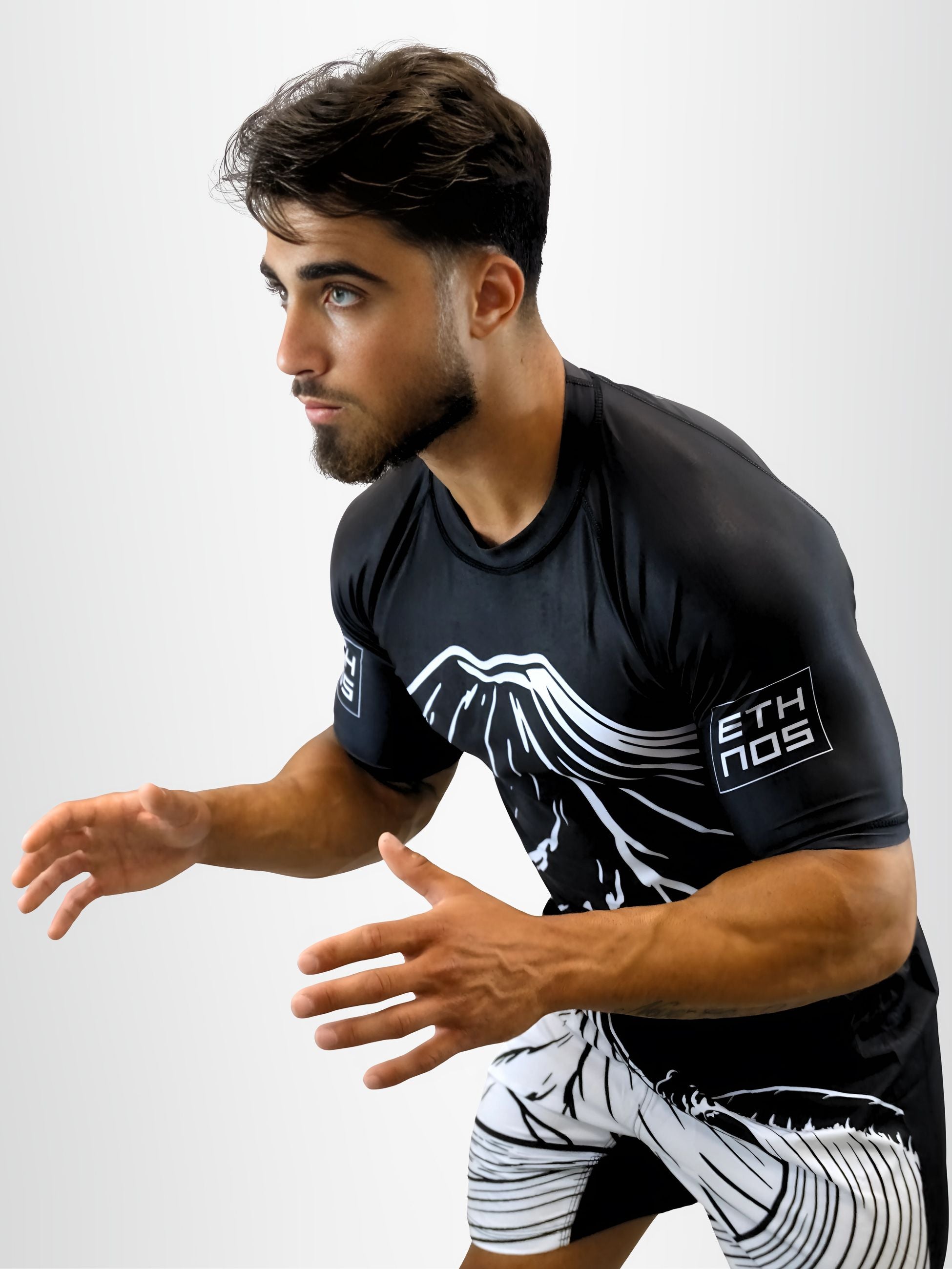 EUDAIMONIA-RASHGUARD-NERO ATTACCO