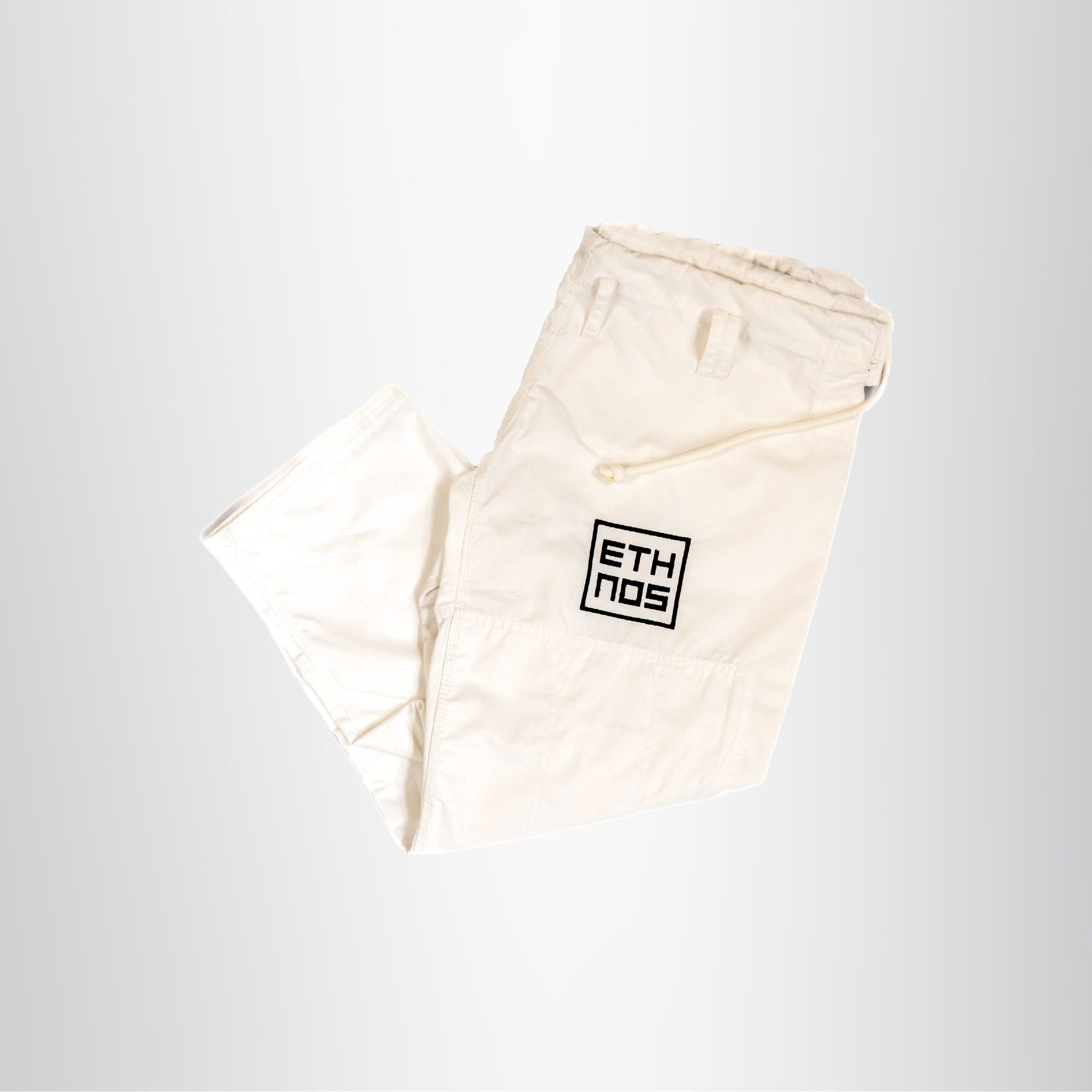 Ethnos Gi Kimono Eudaimonia Natural Way Bianco pantalone