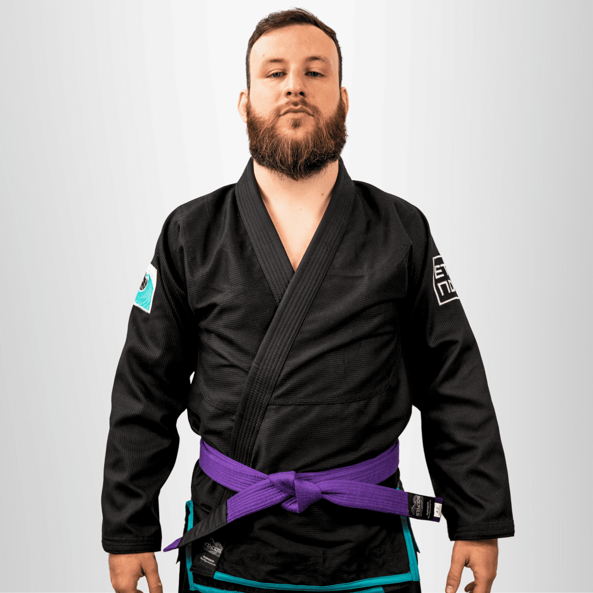Ethnos Gi Kimono Eudaimonia Natural Way Nero