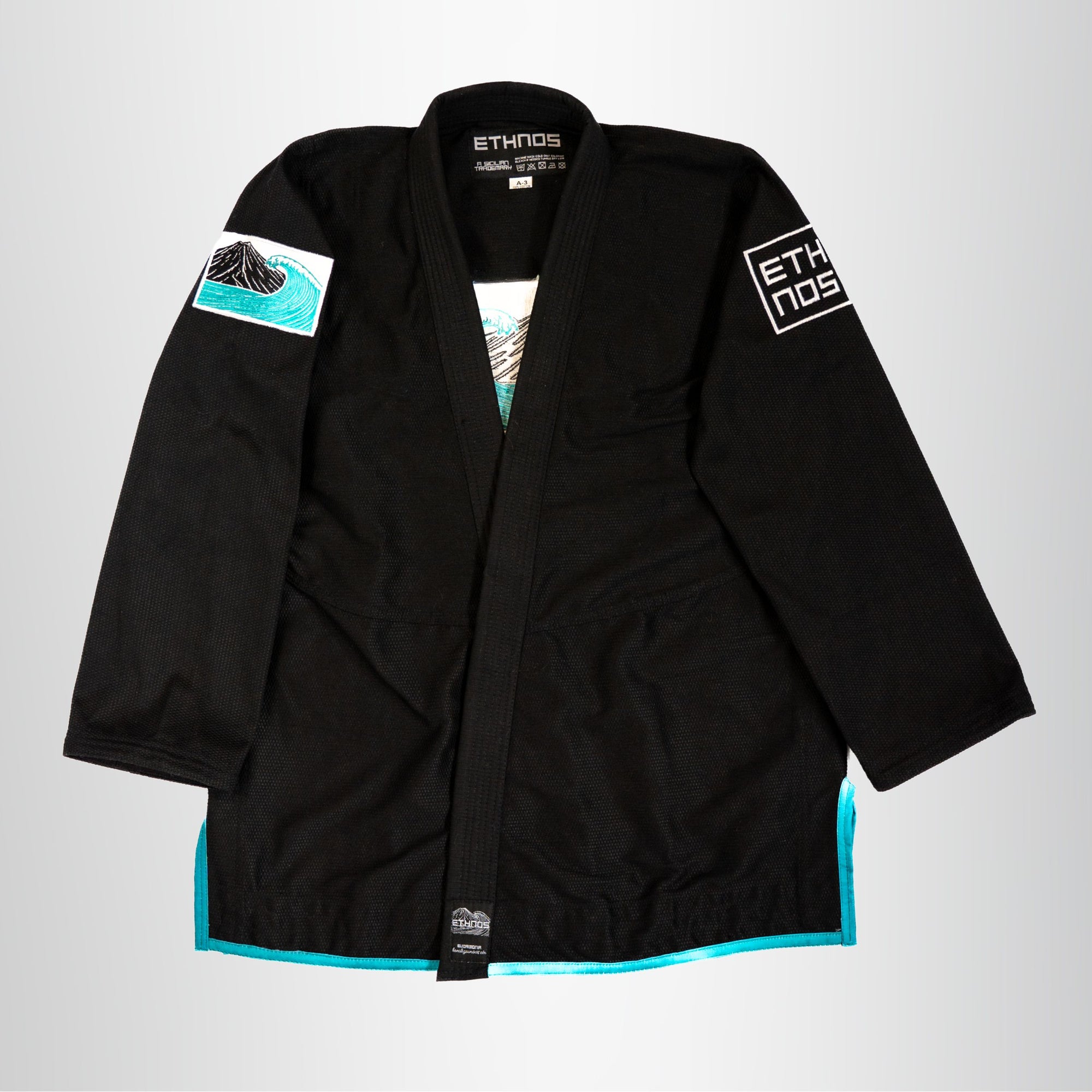 Ethnos Gi Kimono Eudaimonia Natural Way Nero avanti