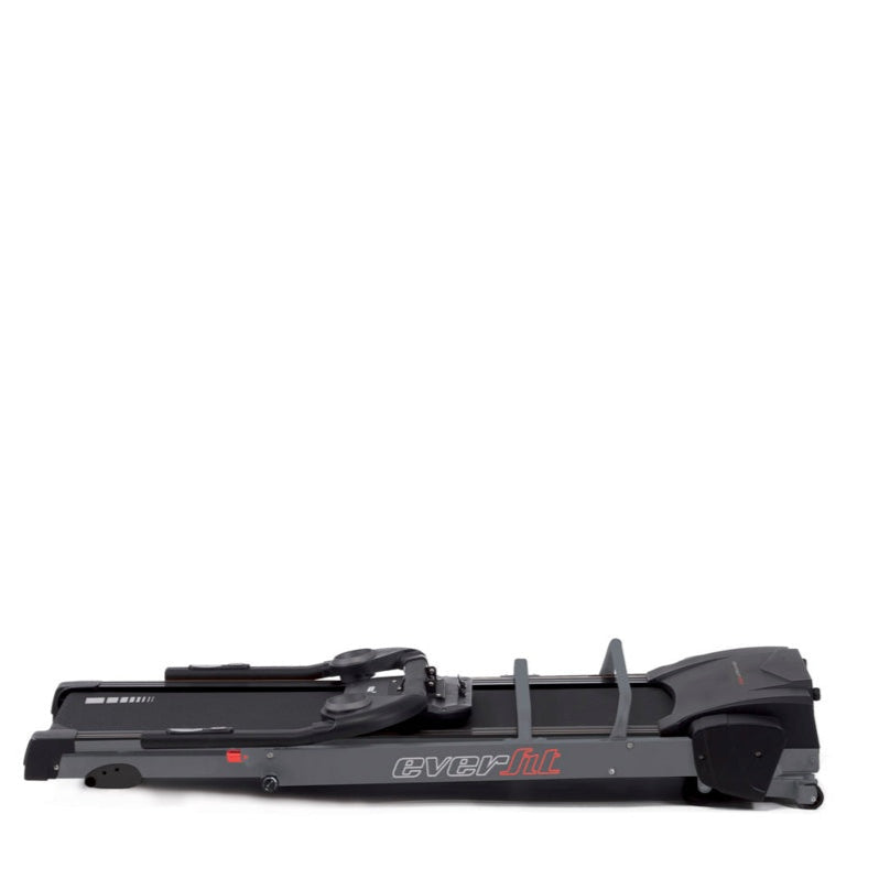 Everfit Tappeto rullante salvaspazio con inclinazione manuale TFK-355-SLIM