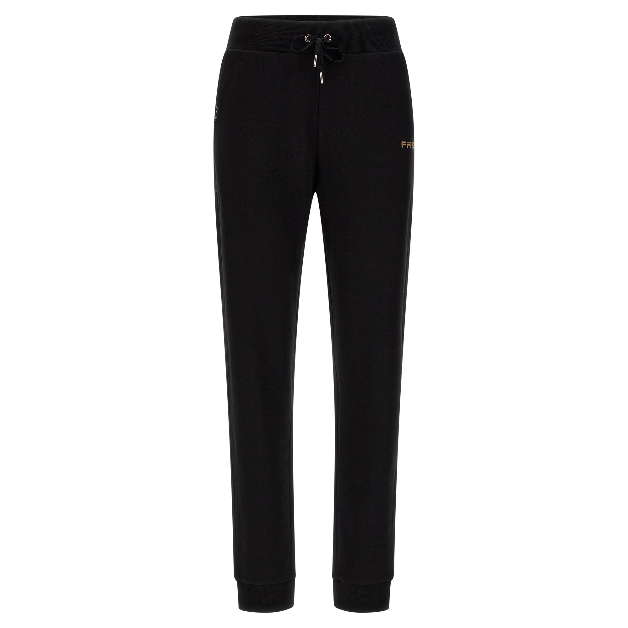 Freddy women&#39;s tracksuit with zip and cowl neck and patterned insert F3WTRK3 F93N malaga-black