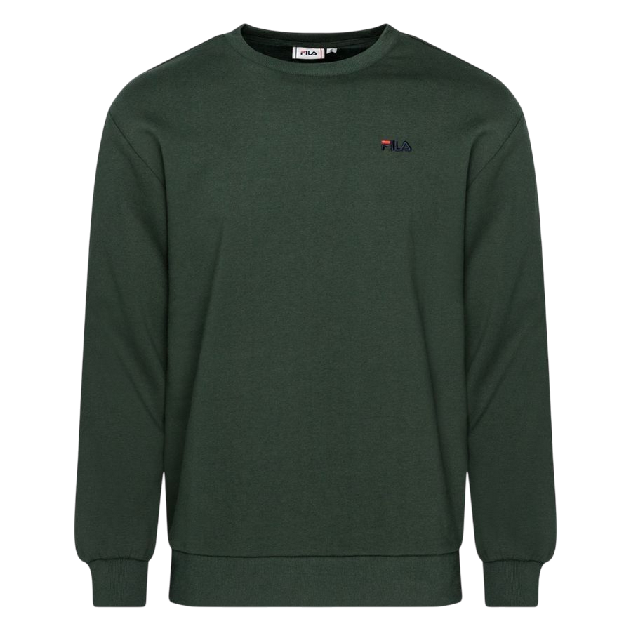 Fila felpa girocollo da uomo Edsel Crew Sweat 689113 B402 verde