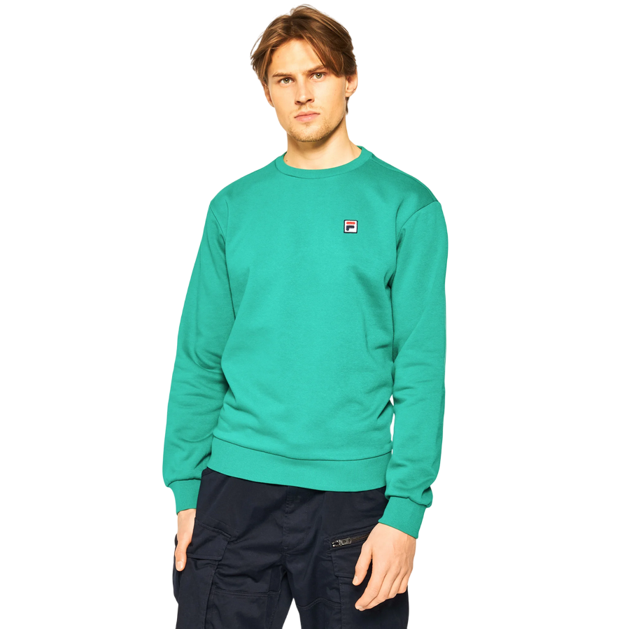 Fila felpa girocollo da uomo Hector Crew Sweat 687457 I77 verde