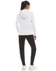 Freddy women's tracksuit with hood S4WTRK7 WN white black