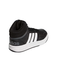 Adidas Hoops Mid 3.0 GW0402 black-white boys' sneakers shoe