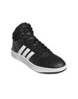 Adidas Hoops 3.0 Mid GW3020 black-white adult high-top sneakers shoe