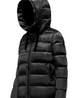 Bomboogie women's short down jacket with hood Rome GW6012TDLC3 black