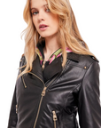 Gaudì women's eco-leather jacket 321BD38003 2001 black