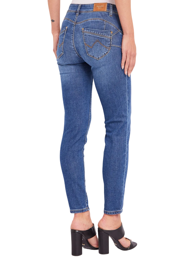 Gaudì women&#39;s jeans trousers Kelly 411BD26015 medium blue