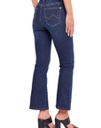 Gaudì women's flared jeans trousers Flaire Cropped Frida 411BD26035 medium blue