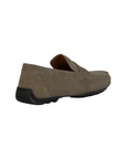 Geox Men's moccasin shoe in suede Kosmopolis + Grip U35CFB00020C6029 dove gray