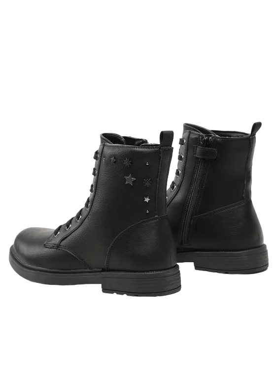 Geox Eclair GQ Geobuck J169QQ 00054 C9999 b black girl&#39;s amphibious ankle boot