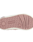 Geox girl's shoe in suede with elastic velcro lace and Kilwi zip B36D5A-022BC-C8056 pink