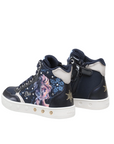 Geox children's sneakers shoe Frozen II Elsa Skylin J268WE 0ANAJ C4256 blue