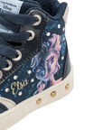 Geox children's sneakers shoe Frozen II Elsa Skylin J268WE 0ANAJ C4256 blue