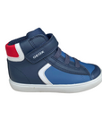 Geox scarpa sneakers da bambino con strappo Gisli B461NA 054FU C0700 blu