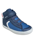 Geox scarpa sneakers da bambino con strappo Gisli B461NA 054FU C0700 blu