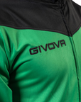 Givova Men's triacetate tracksuit Roma TR036 1310 green-black