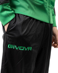 Givova Men's triacetate tracksuit Roma TR036 1310 green-black
