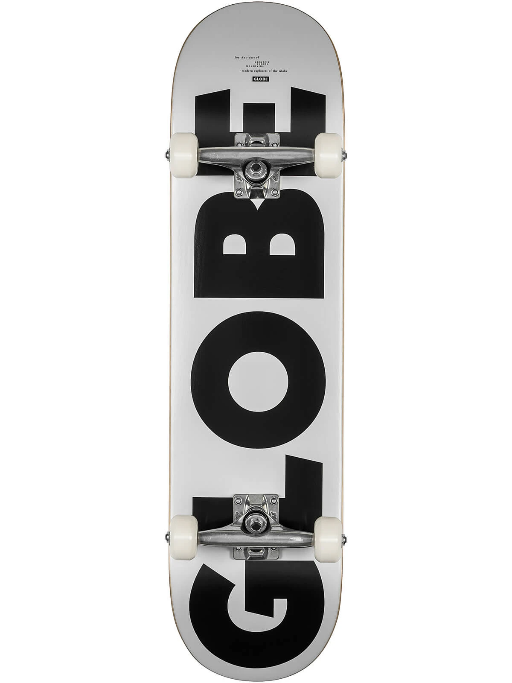 Globe Skateboard G0 Fubar 8.0&quot; completo 10525402 white-black
