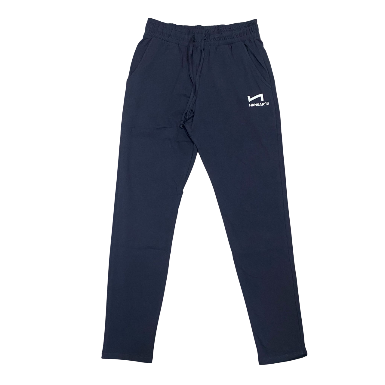 Hangar93 pantalone sportivo da uomo  un cotone jersey z234U blu01 blu