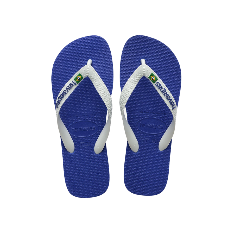 Havaianas men&#39;s flip flops Brasil Logo 4110850-2711 blue