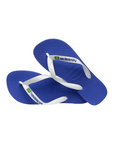 Havaianas men's flip flops Brasil Logo 4110850-2711 blue