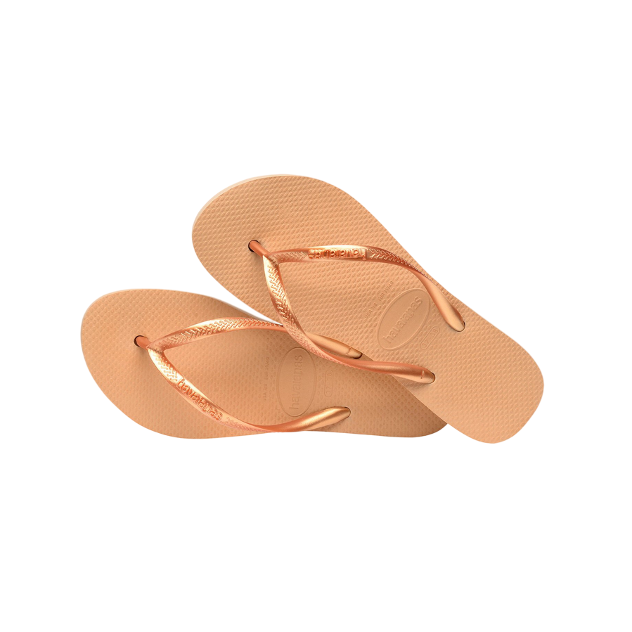 Havaianas women&#39;s flip-flops Slim Flatform 4144537-0570 gold