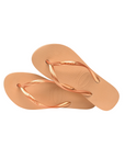 Havaianas women's flip-flops Slim Flatform 4144537-0570 gold