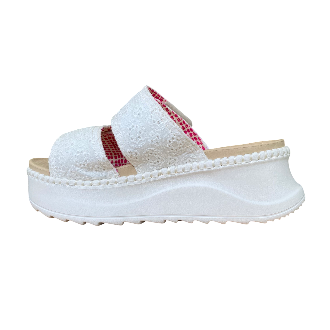 Hey Dude sandalo da donna Delray slide surf baja 43210-100 bianco